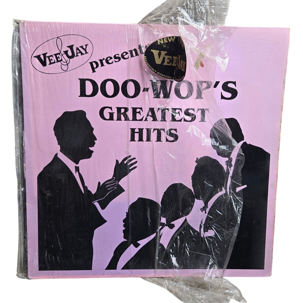 Vee Jay Presents Doo-Wop's Greatest Hits Vinyl LP VJLP 1144 Compilation Tested